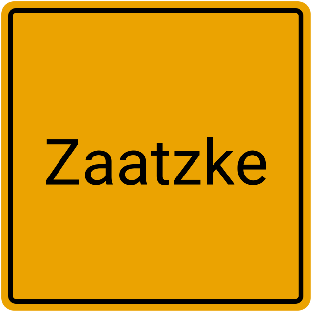 Meldebestätigung Zaatzke