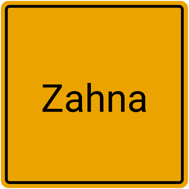 Meldebestätigung Zahna