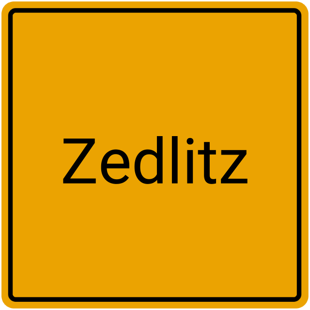 Meldebestätigung Zedlitz