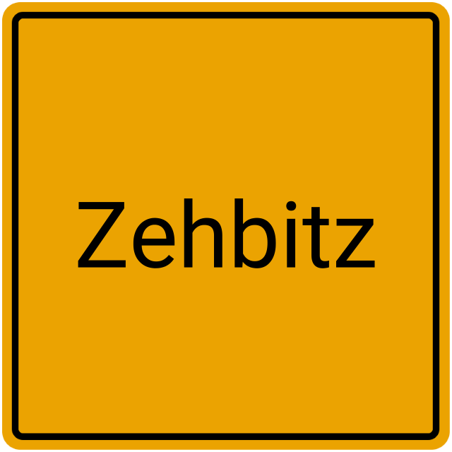 Meldebestätigung Zehbitz