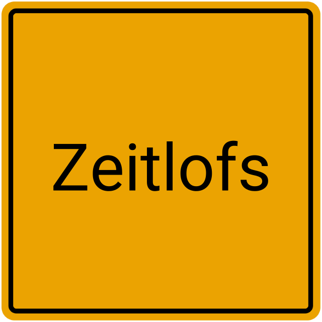 Meldebestätigung Zeitlofs