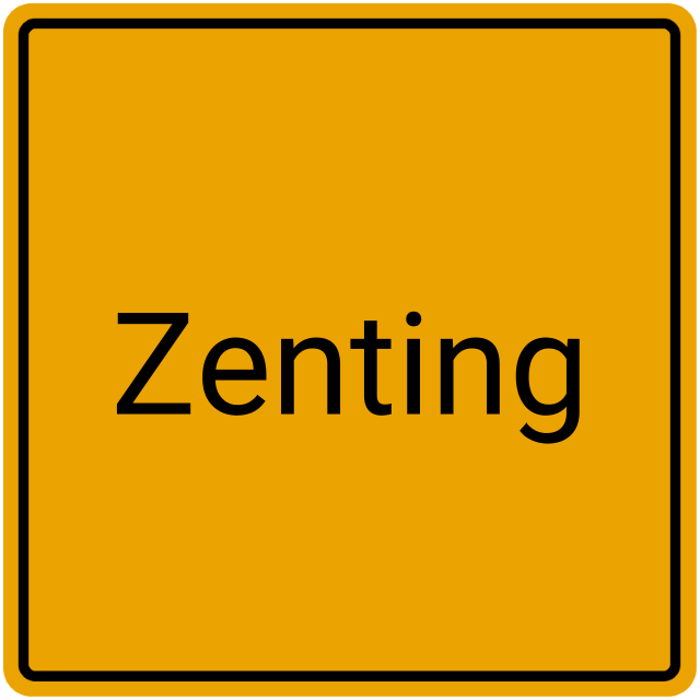 Meldebestätigung Zenting