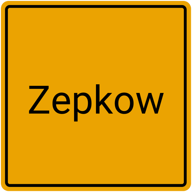 Meldebestätigung Zepkow