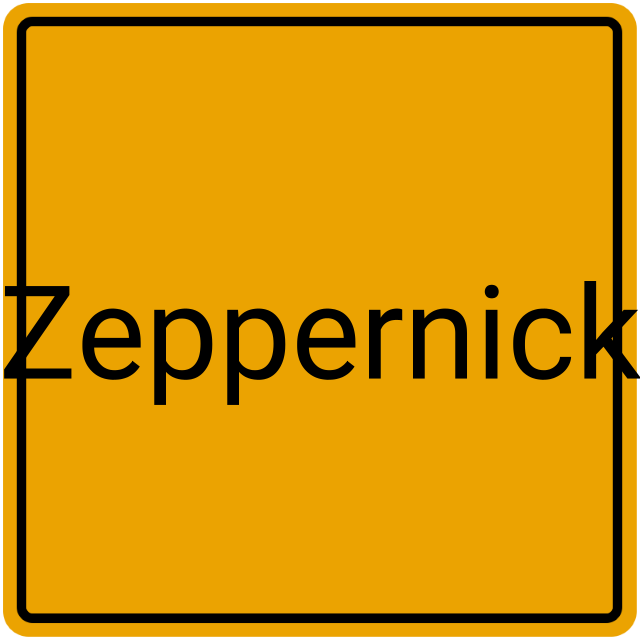 Meldebestätigung Zeppernick