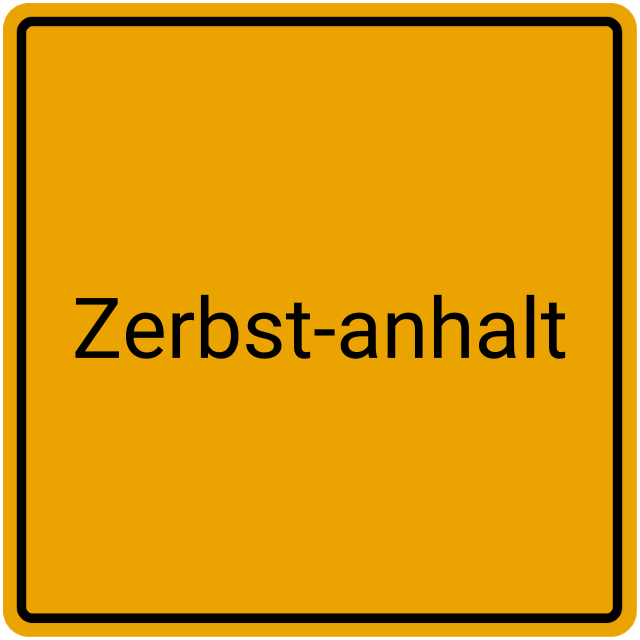 Meldebestätigung Zerbst-Anhalt