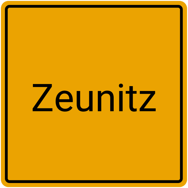 Meldebestätigung Zeunitz