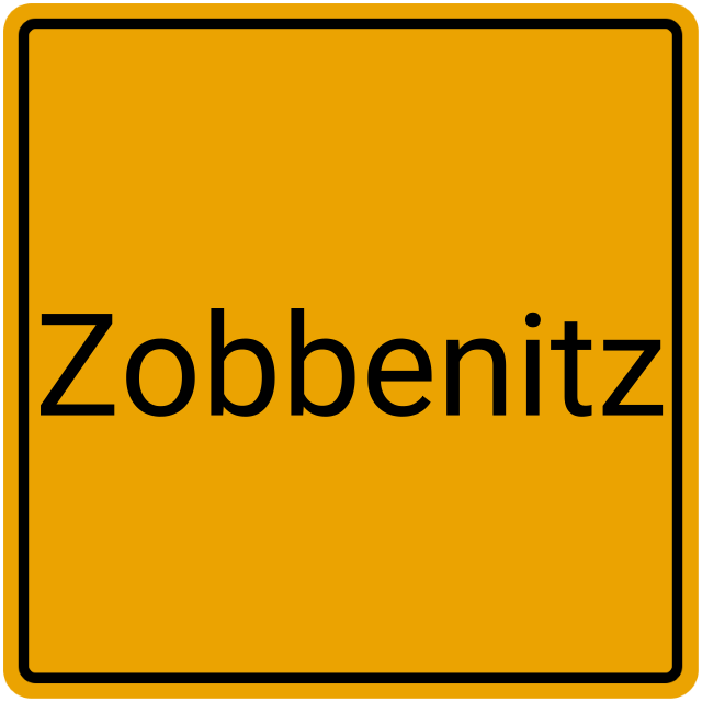 Meldebestätigung Zobbenitz