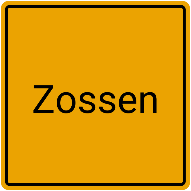 Meldebestätigung Zossen