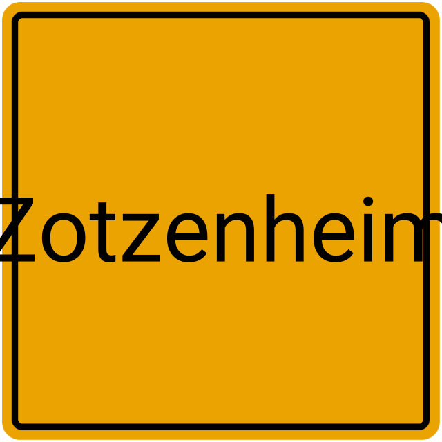 Meldebestätigung Zotzenheim