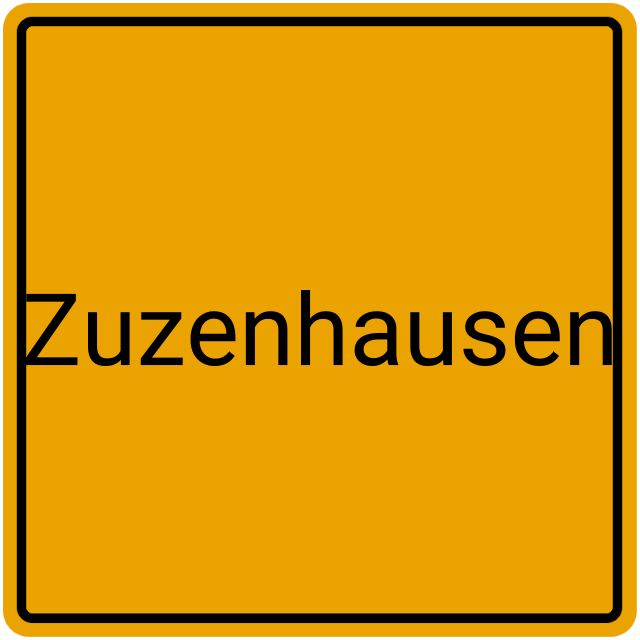 Meldebestätigung Zuzenhausen