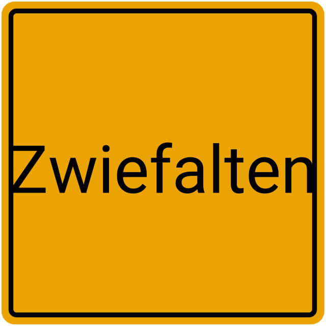 Meldebestätigung Zwiefalten