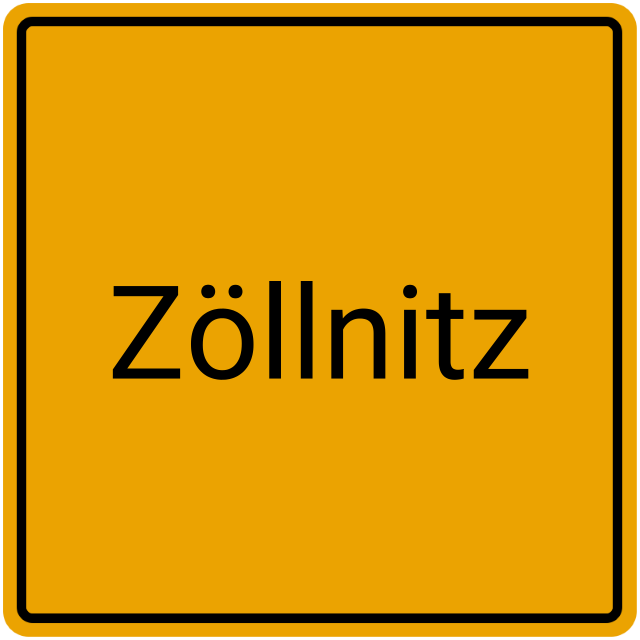 Meldebestätigung Zöllnitz