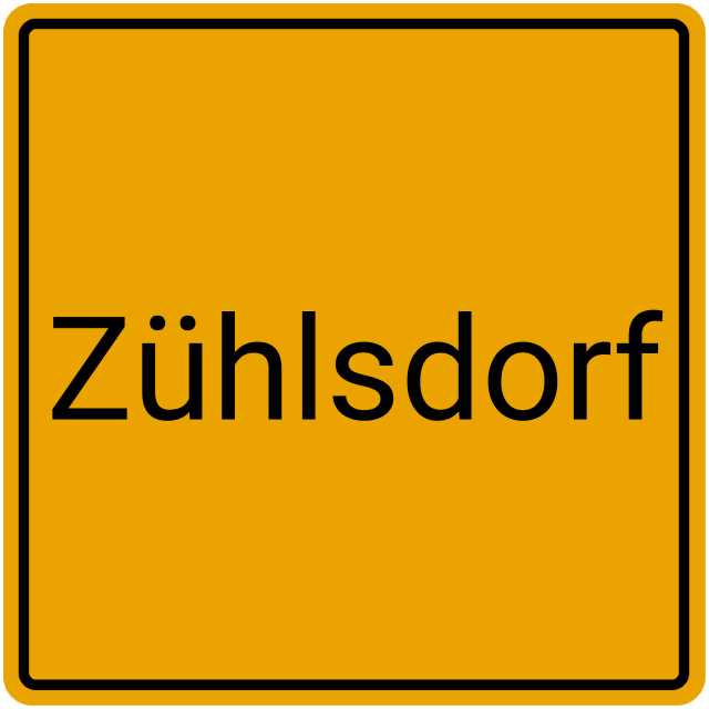 Meldebestätigung Zühlsdorf