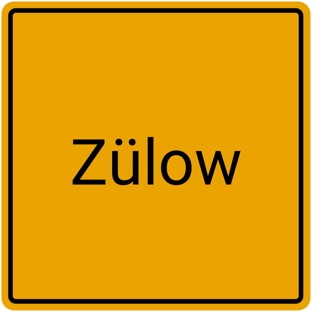 Meldebestätigung Zülow